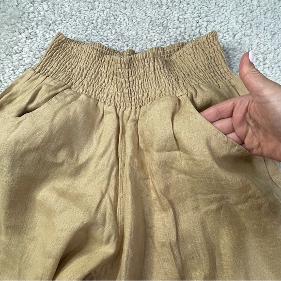 NWT Nomad the Label French Linen Pants Parachute Balloon Wide US 12 XL - Picture 10 of 16